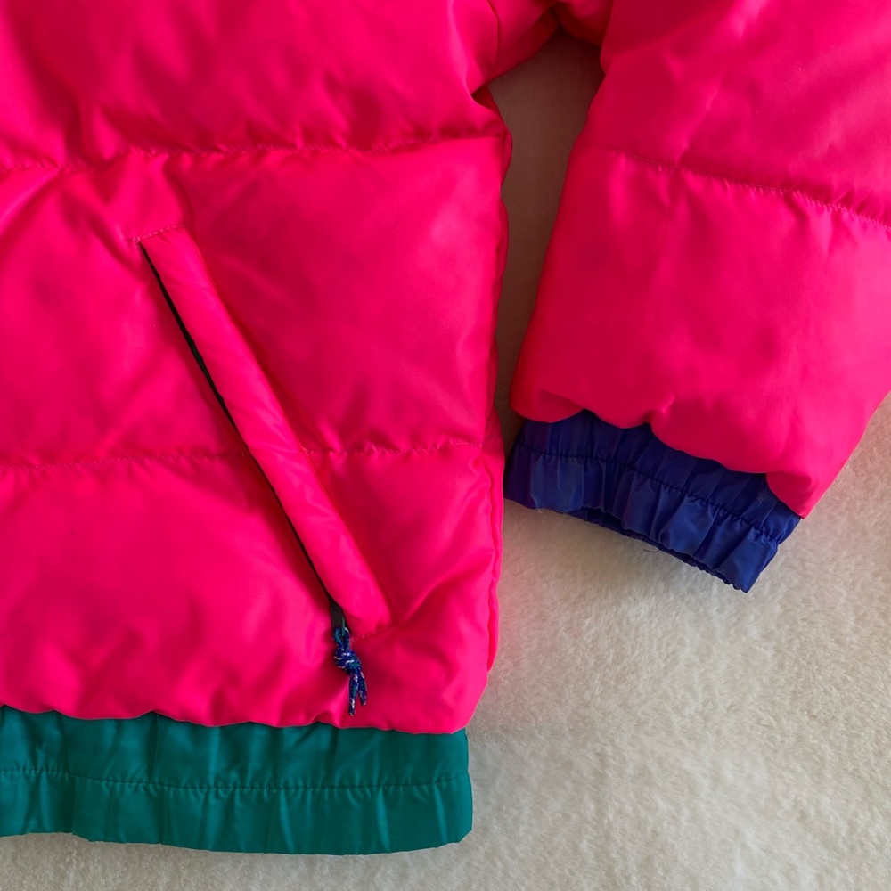 Vintage CB Sports down bomber jacket. Very good condition | 90s |  reversible - Picture 4 of 9
